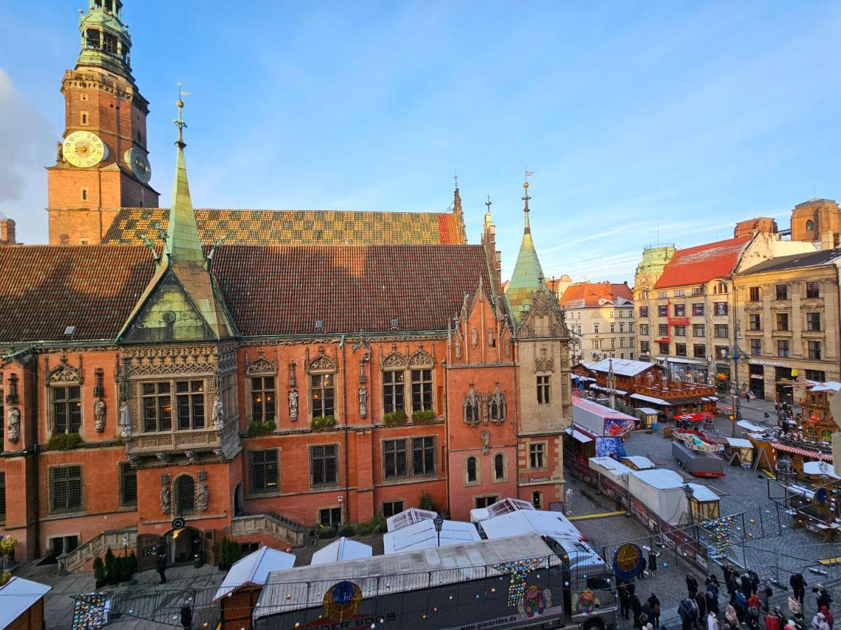 Rynek Market Square Wroclove Tectum Apartments Z Widokiem Na Rynek Wrocław Eksteriør bilde