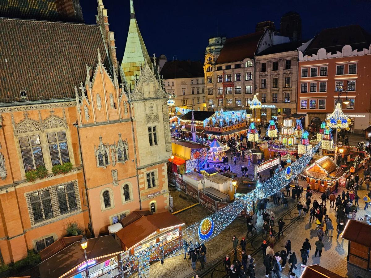 Rynek Market Square Wroclove Tectum Apartments Z Widokiem Na Rynek Wrocław Eksteriør bilde